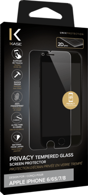 Protection d'écran Privée en verre trempé pour Apple iPhone 6/6s7/8