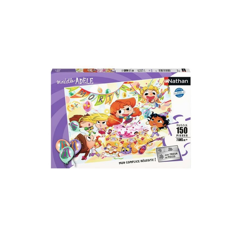 Puzzle 150 pièces : Mortelle Adèle : Mortel Anniversaire Ravensburger Nathan - vue 4
