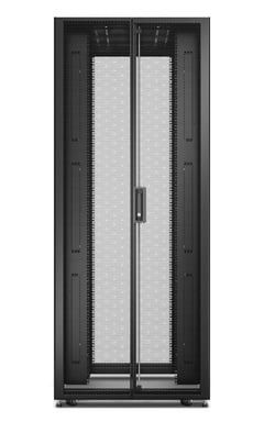 APC Baie EasyRack 800mm/42U/1100mm avec toit, panneau latéral, roulettes, noir