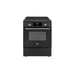 Cuisinière induction CONTINENTAL EDISON CECI60FPB 3 feux 65 L pyrolyse commandes tactiles et manettes Noir L60 x H85 x P60 cm