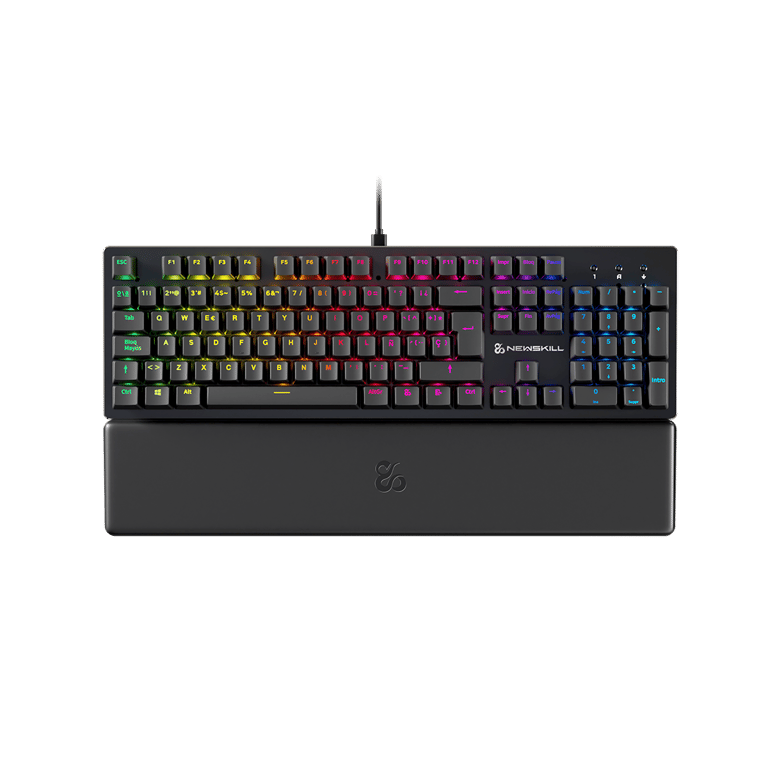 Clavier Gaming Mécanique Newskill Serike TKL V2 – Switch Hotswap, RGB, Aluminium - vue 4