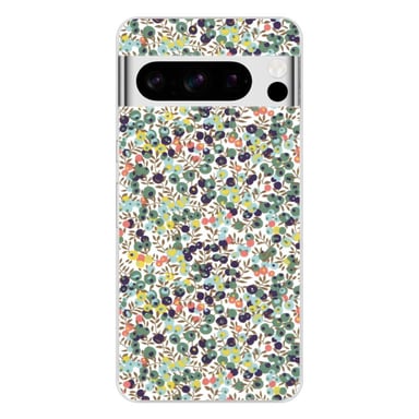 Coque en silicone - Compatible pour Google Pixel 8 Pro - design liberty wiltshire vert