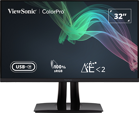 ViewSonic ColorPro VP3256 4K LED monitor 32 31.5 viewable 3840 x 2160 4K UHD @ 60 Hz IPS 350 cdm2 Neuf