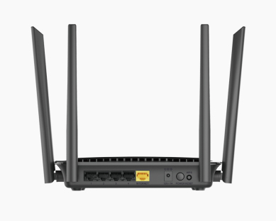 D-Link AC1200 Dual Band routeur sans fil Gigabit Ethernet Bi-bande (2,4 GHz / 5 GHz) Noir