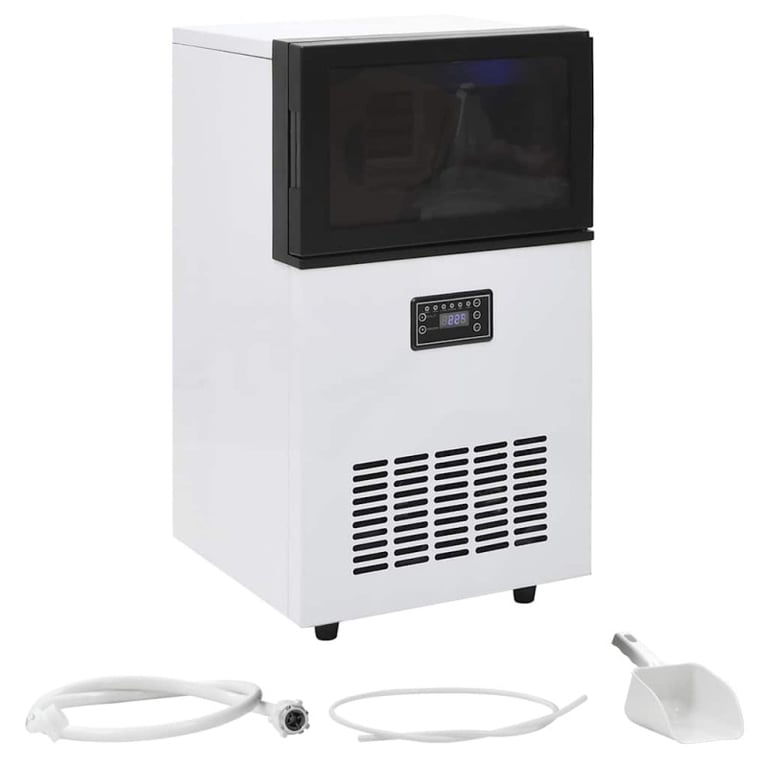 vidaXL Appareil à glaçons 45 kg / 24 h 50759 - vue 2