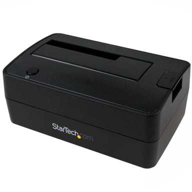 StarTech.com Station d'Accueil pour Disque Dur USB 3.1 à SATA à Baie Unique, Dock pour Disque Dur USB 3.1 (10 Gbps), Station d'Accueil pour HDD/SSD Externe 2.5/3.5'' SATA III, Chargement par le Haut