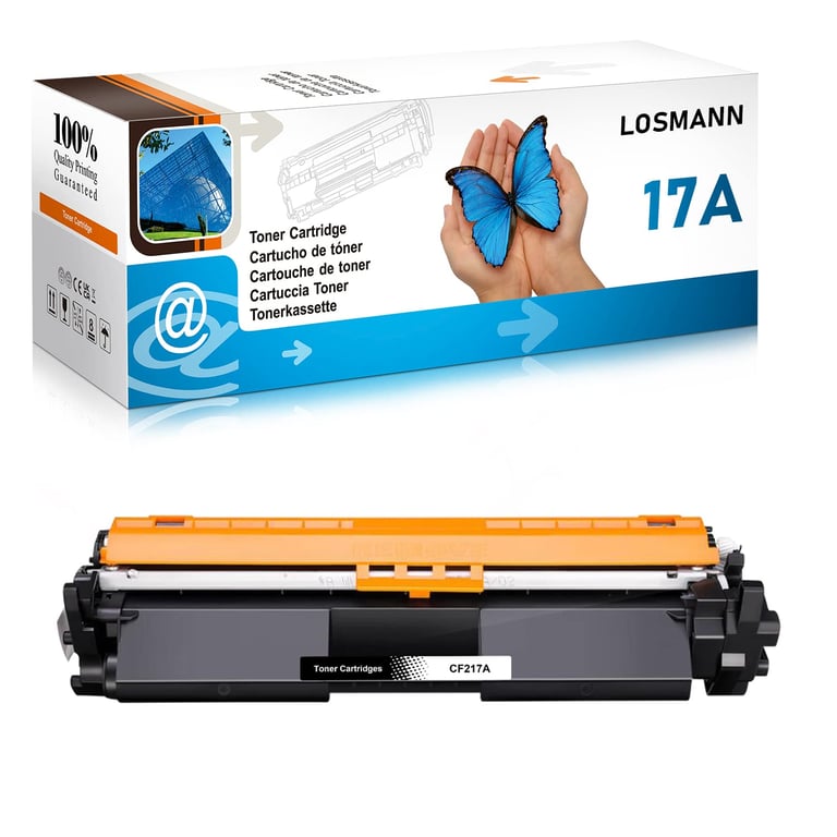 CF217A Cartouche de toner compatible pour CF217A pour Laserjet Pro MFP M130fw M130nw M130fn M130a Laserjet Pro M102w M102a 1 Neuf