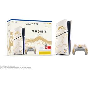 PlayStation Console PS5 Standard châssis D Edition Ghost of Yōtei version dorée - vue 4