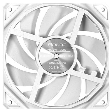 Antec Nova Boitier PC Ventilateur 12 cm Blanc 1 pièce(s)