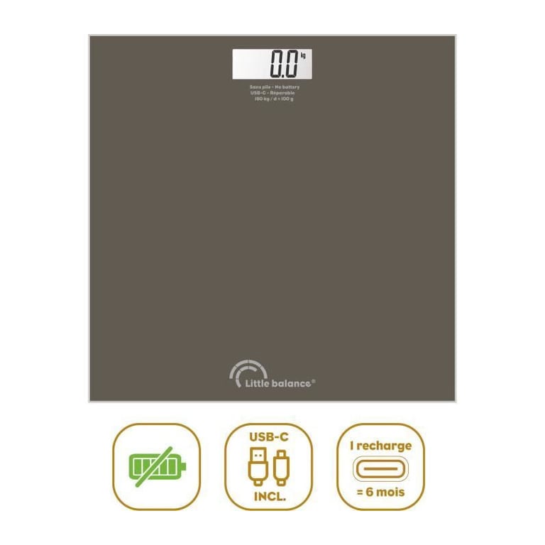 Pèse personne LITTLE BALANCE SB3 USB C Tonka - vue 2