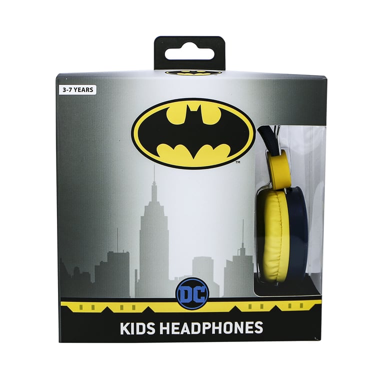 OTL Technologies DC Comics Batman Caped Crusader Écouteurs Avec fil Arceau Musique Neuf - vue 3