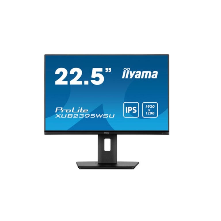 Ecran IIYAMA 23'' LED IPS 16:10 4ms1920x1080 VGA HDMI DisplayPort Hub USB 13cm pied réglable en haute Pivot XUB2395WSU-B5 - Neuf