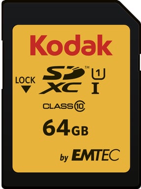 Emtec EKMSD64GXC10K 64 GB di memoria flash SDXC UHS-I Classe 10