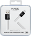 Cable plat vers Micro USB (1m) pour Android, Blanc Lumineux
