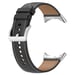 Bracelet de montre en cuir véritable 20 mm pour Google Pixel Watch 1/2 Black