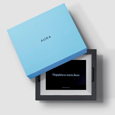 Aura Mason Luxe - Marco de fotos digital inteligente y conectado