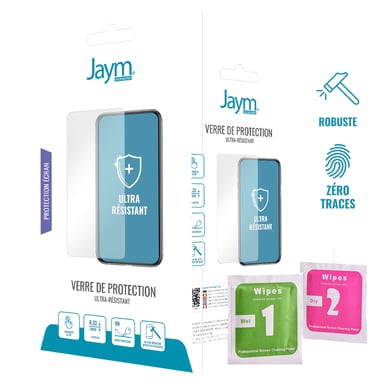 Jaym - Film Verre trempé essentiel Haute Resistance 9H - pour [iPhone 16 Pro]