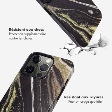 Selencia Coque arrière Vivid pour Apple iPhone 13 Pro - Chic Marble