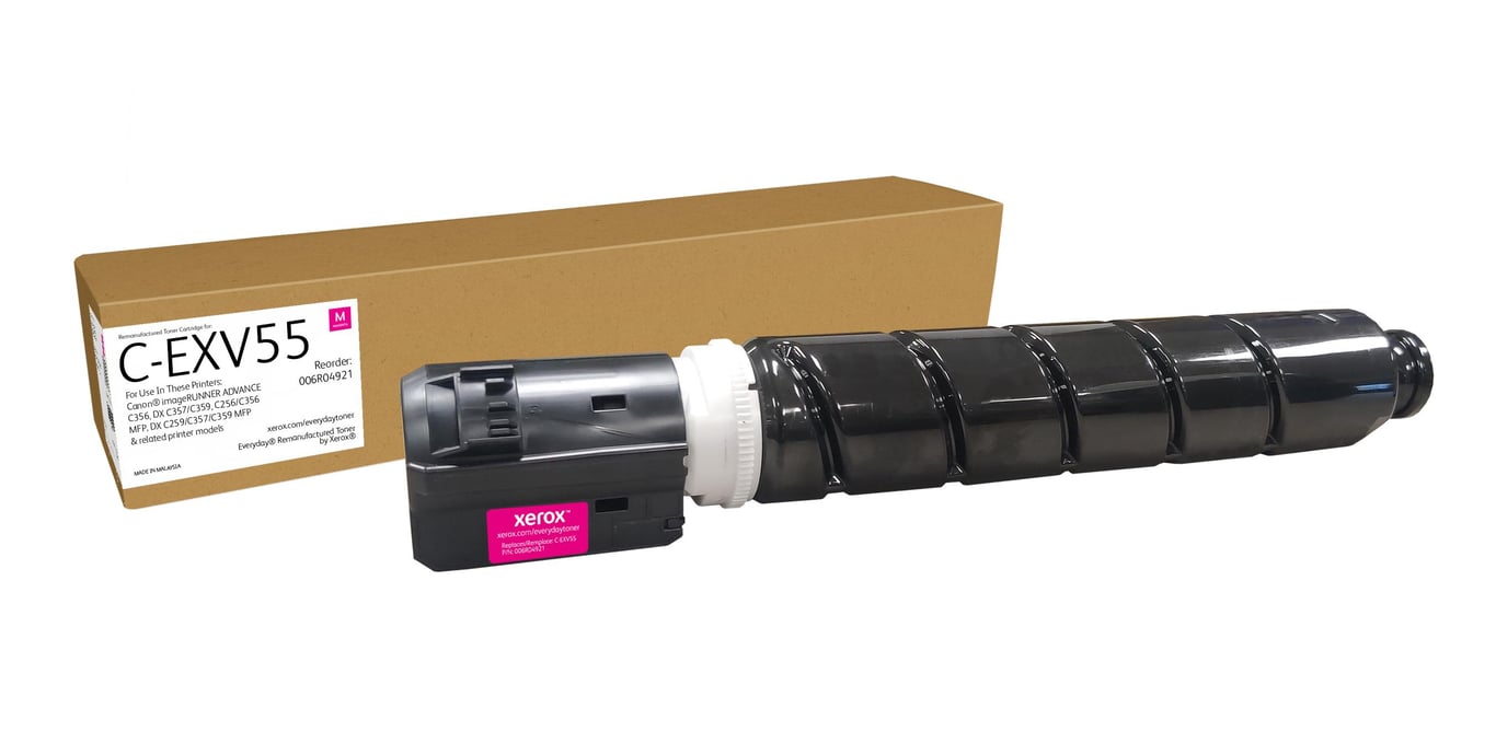 Xerox compatible remanufacturé cartouche de toner alternative pour : Canon 2184C002AA Canon C EXV55 programme de retours World Alliance - vue 2