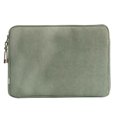 Selencia Pochette ordinateur Corduroy 15-16 pouces - Pistache Cream