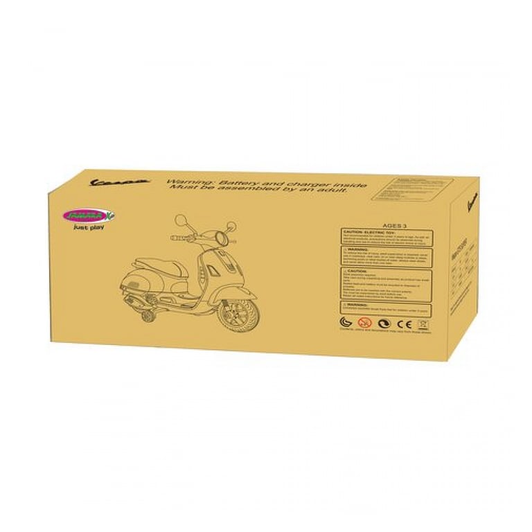 Scooter Électrique Vespa GTS 125 – 12V, Phares À LED Et Klaxon Amusant - vue 2