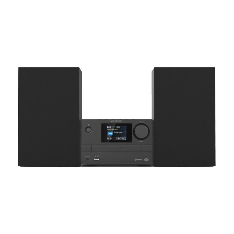 Chaîne Hi-Fi Micro Kenwood M-525DAB – Lecteur CD, USB, DAB+, Bluetooth, 2x7W RMS