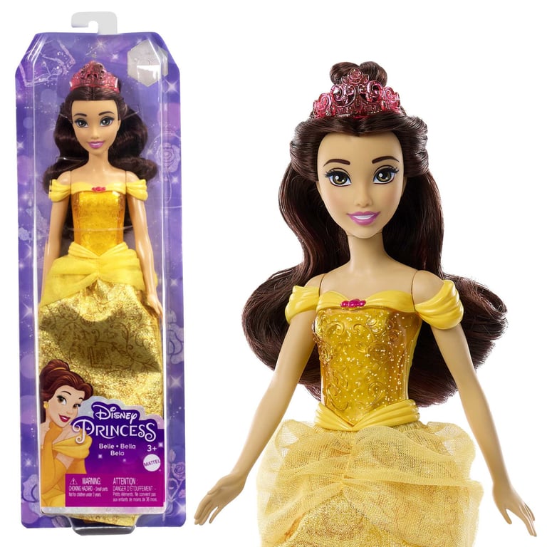 Mattel Disney – Princesses Disney – Poupée Belle - Neuf