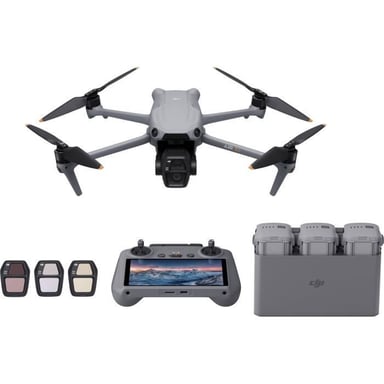 DJI Air 3s Fly More Combo 4 rotores Cuadricóptero 50 MP 3840 x 2160 Pixeles 4276 mAh Gris