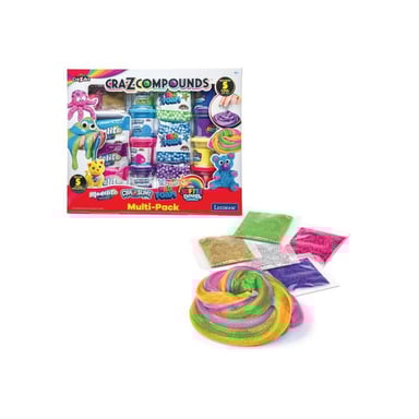 LEXIBOOK - Kit di diverse texture elastiche da modellare