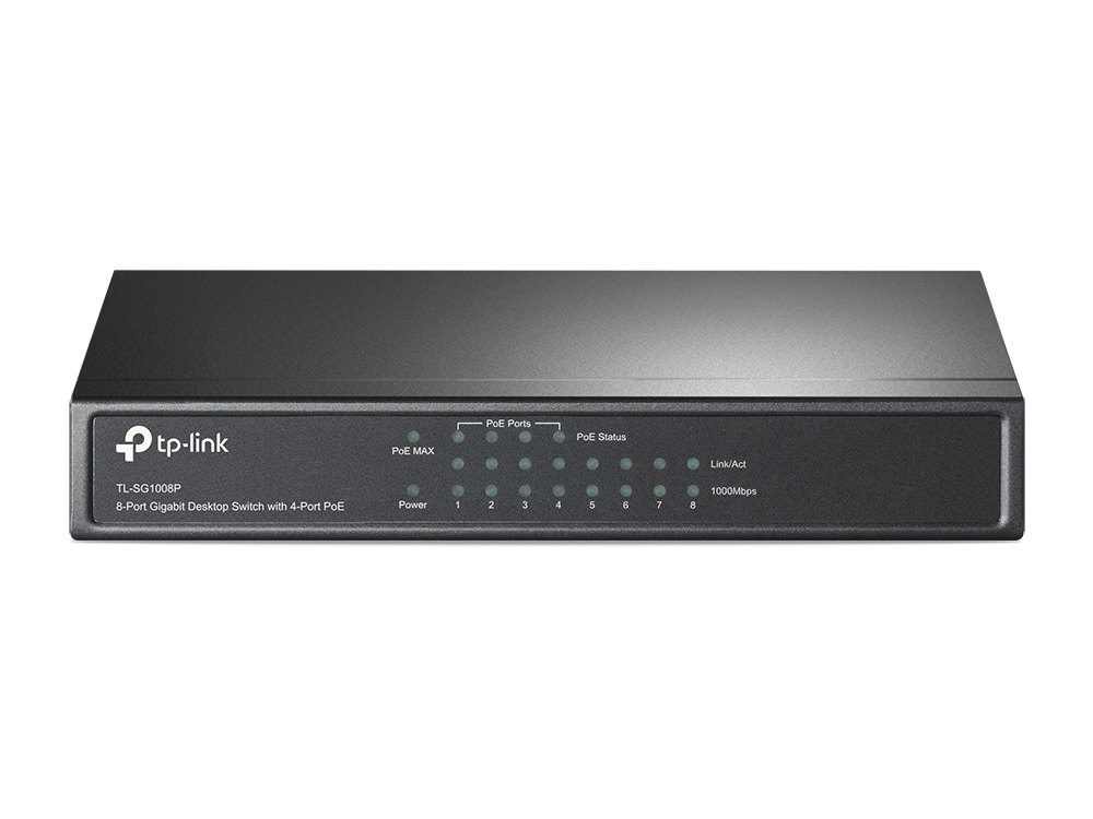 TP LINK TL SG1008P - vue 4