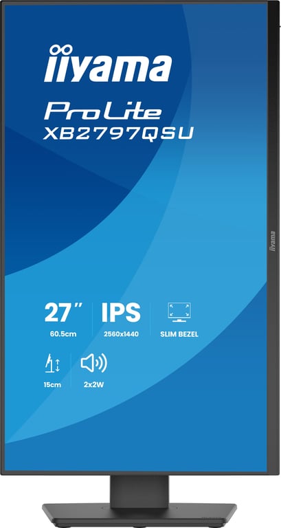 Ecran PC iiyama ProLite XB2797QSU B1 27 2560 x 1440 Quad HD LED - vue 8