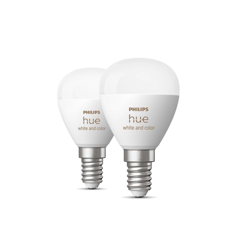 Ampoule Connectée Philips Hue 929003573602 – 5,1W, White & Color Ambiance, E14, Pack de 2 - vue 4