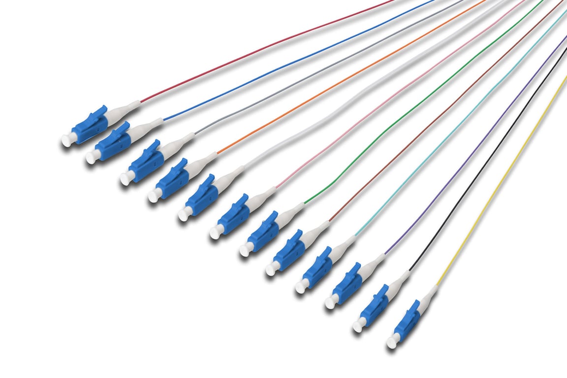 Digitus Raccords flexibles colorés LC simplex OS2 Multicolore - vue 2
