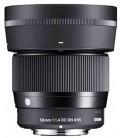 Objectif hybride Sigma 56 mm f1.4 DC DN Contemporary Monture Sony E - vue 10