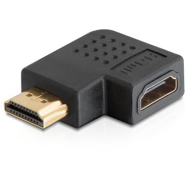 Techly HDMI M/F 270° Negro
