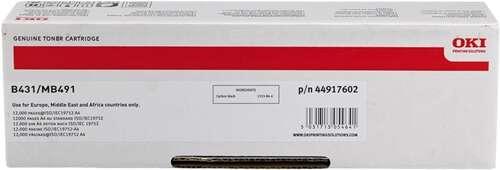 Oki OK44968301 Toner laser pour MC352dnMC362dnMC562dnC301dn321dn331dn511dn