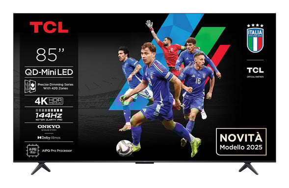 TCL C6K 85C6K TV 2,16 m (85'') 4K Ultra HD Smart TV Wifi Métallique