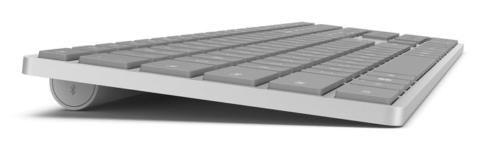 Microsoft Surface Keyboard (2a edizione) tastiera Bluetooth per la casa/ufficio grigio francese