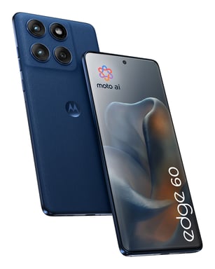Motorola edge 60 16,9 cm (6.67'') SIM doble Android 15 5G USB Tipo C 8 GB 512 GB 5200 mAh Azul