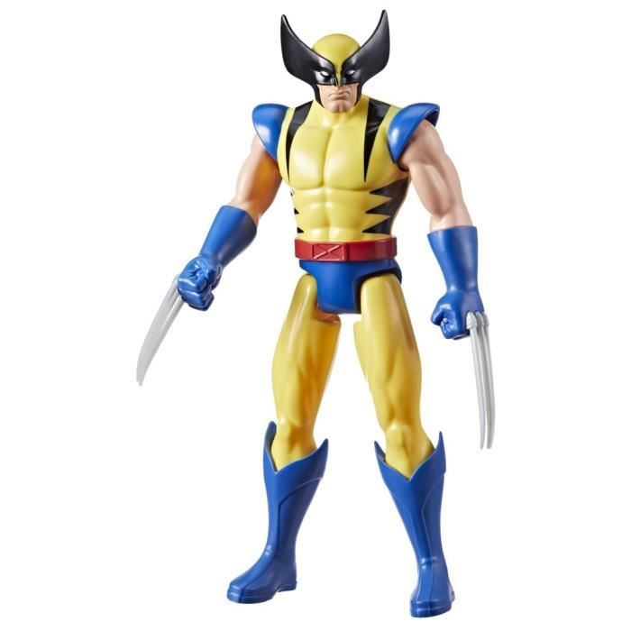 Figurine Wolverine - Titan Hero Series - 28,5 cm - Jouet X-Men pour enfants - Neuf