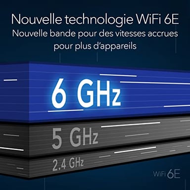 NETGEAR RBRE960 Quad-band (2.4 GHz / 5 GHz-1 / 5 GHz-2 / 6 GHz) Wi-Fi 6 (802.11ax) Gris, Blanco 4 Interno