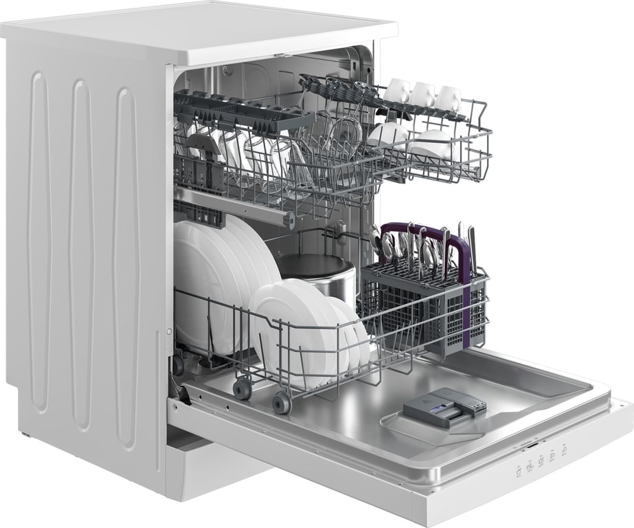 Lave-Vaisselle Beko BDFN15D431W – 60cm, 14 Couverts, 45dB, SelfDry - vue 3
