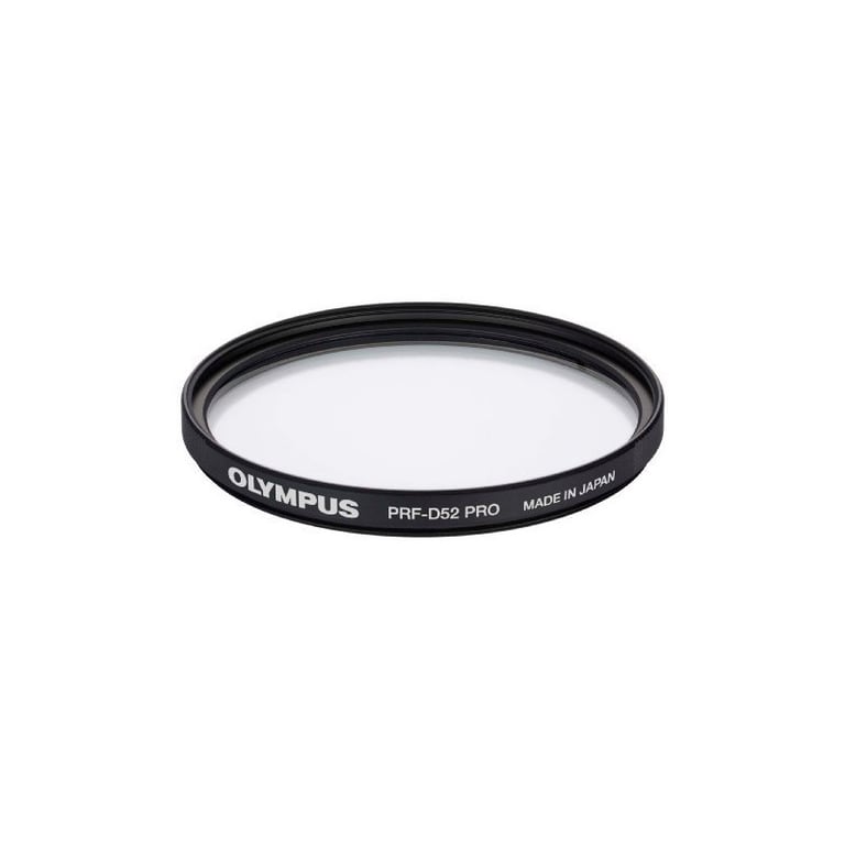 Filtre de Protection Olympus PRF-D52 PRO – Réduit Reflets, Protège Objectif
