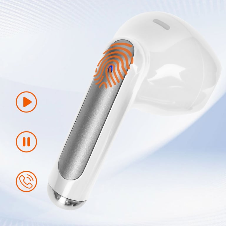 Écouteurs Bluetooth Intra auriculaires avec Contrôle Tactile et Micro Neuf - vue 2
