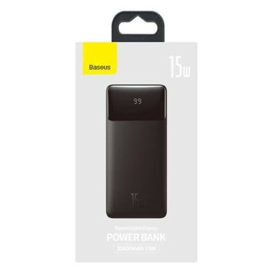 Baseus PPBD050201 batería externa Polímero de litio 30000 mAh Negro