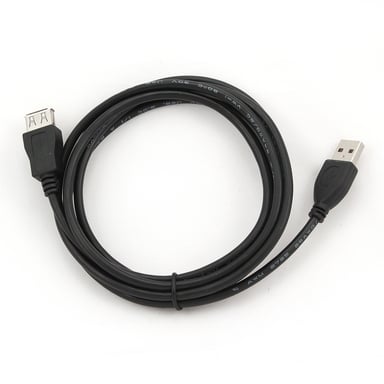 Gembird 1.8m USB 2.0 A M/FM cable USB 1,8 m USB A Negro