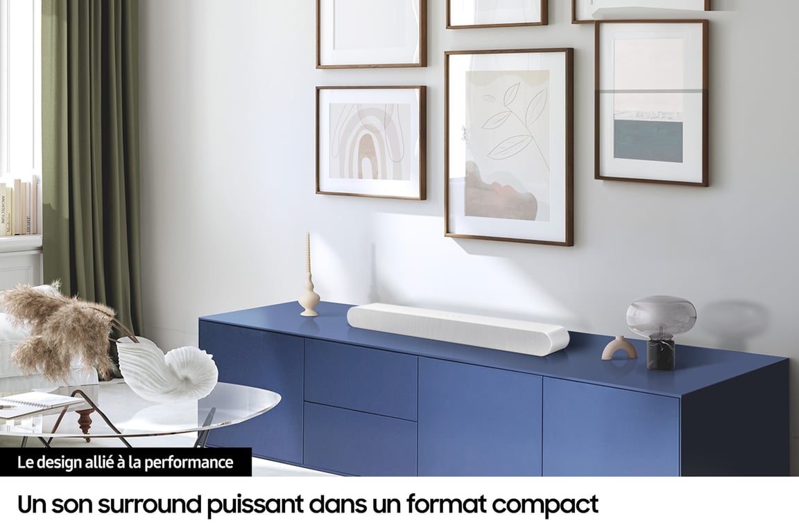 Barre de Son Samsung HW-B760D – 5.0 Ch, Dolby Audio, DTS Virtual:X - vue 6
