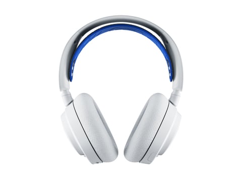 Steelseries ARCTIS NOVA 7P WHITE Auriculares Inalámbrico Diadema Juego Bluetooth Azul, Blanco
