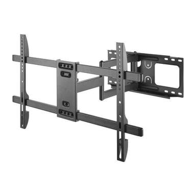 Support mural articulé STELL SHO 5620 TV 32–70 pouces inclinable pivotant 45 kg Noir Mat