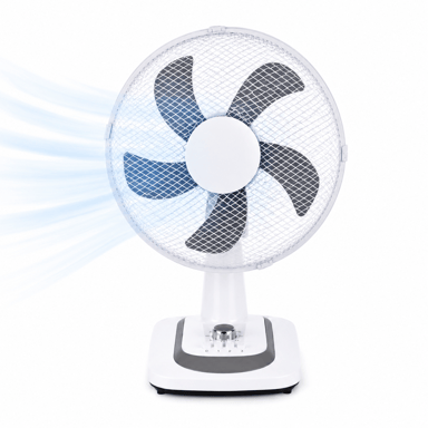 Ventilateur De Table 40 Cm – 50w Avec Minuteur